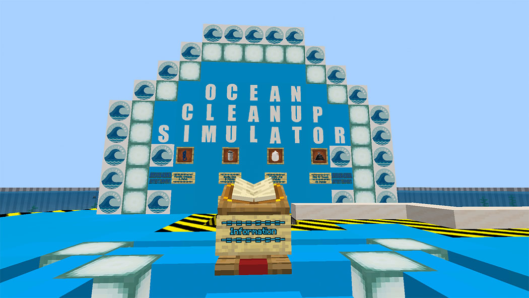 Ocean Cleanup Simulator map
