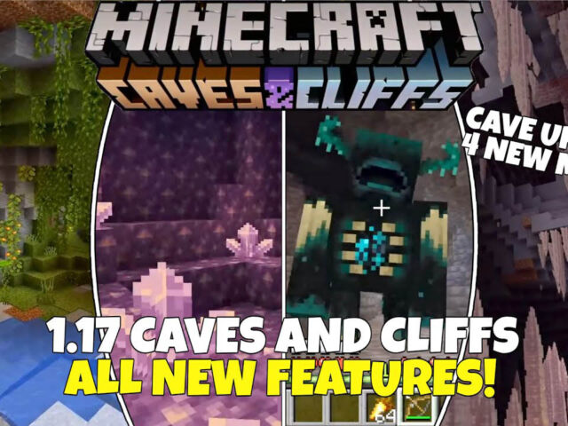 Minecraft - cave and cliff 1.17