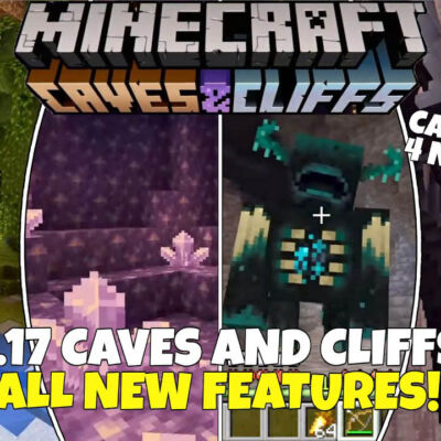 Minecraft - cave and cliff 1.17