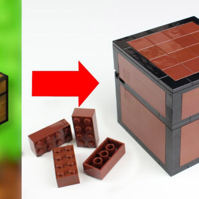 Minecraft Lego chest